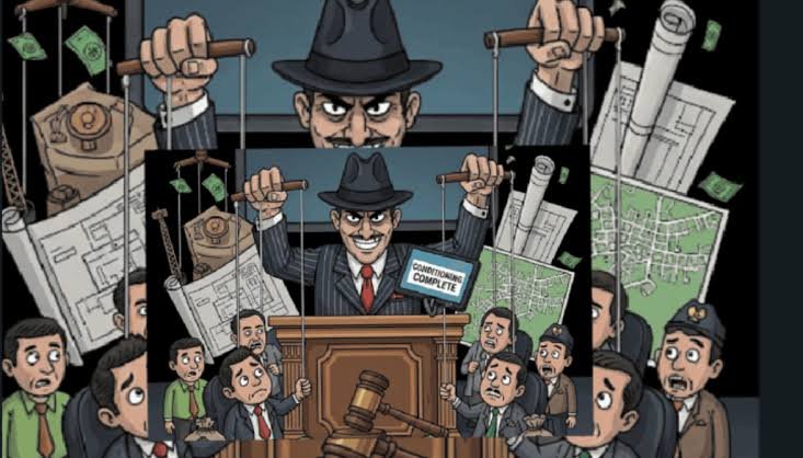 Ilustrasi MAFIA PROYEK Istimewa